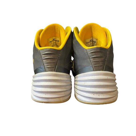 Nike Hyperdunk sneakers Armory Slate 2013 gray and yellow high top basketball - Picture 4 of 7